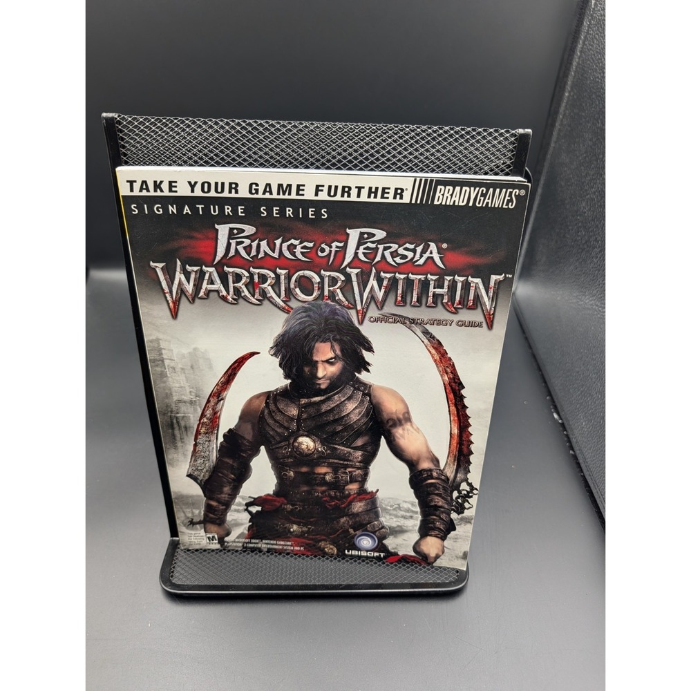 Prince of Persia Warrior Within Strategy Guide Book Brady Games Poster Inside